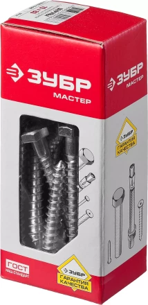 Шурупы ШДШ с шестигранной головкой (DIN 571) коробка серия МАСТЕР купить в Губкинске