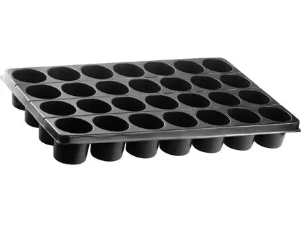 Кассета для рассады 52х31см высота 6см 28 ячеек полистирол  Россия 64312 купить в Губкинске
