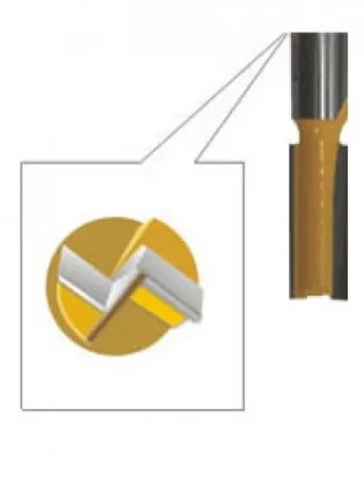 Фреза пазовая прям ф8х19мм хв 8мм 9200 купить в Губкинске