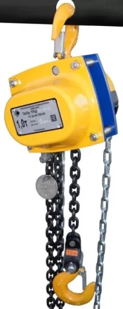 Таль ручная шестеренная цепная стационарная ТРШСп 1,0 т 3 м 1017312 купить в Губкинске