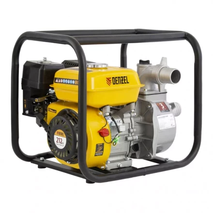 Мотопомпа бензиновая для чистой воды PX-50, 7 л.с, 2&quot;, 600 л/мин, глубина 8 м, напор 30 м Denzel 99201 купить в Губкинске