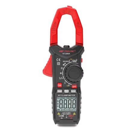 Токовые клещи цифровые KT208A PROLINE КВТ купить в Губкинске