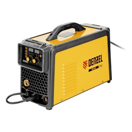 Аппарат инвертор. полуавтомат. сварки  MIG-160, 160 А, ПВ 60%, катушка 5 кг// Denzel 94309 купить в Губкинске