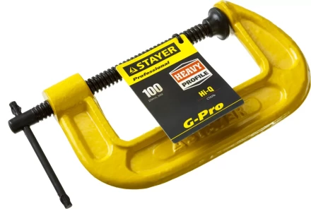 Струбцина STAYER &quot;PROFI&quot; G-образная, 100мм 32144-100 купить в Губкинске