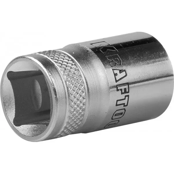 Торцовая головка KRAFTOOL "INDUSTRIE QUALITAT", Cr-V, SUPER-LOCK, хромосатинированная, 1/2", 15 мм 27801-15_z01 купить в Губкинске