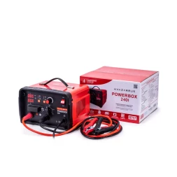 Инверторное пуско-зарядное устройство KVAZARRUS PowerBox 240i таймер цветная коробка