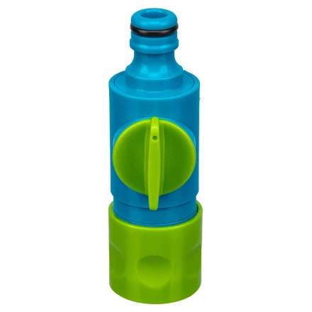 Соединитель штуцерный, с переключателем, Palisad Luxe 65782 купить в Губкинске