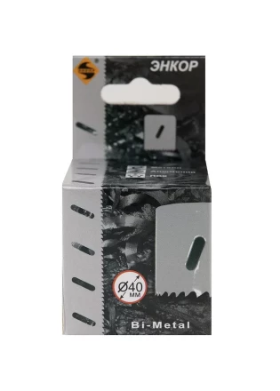 Коронка Bi-Metal Ф40 мм М3 Энкор 24140 купить в Губкинске