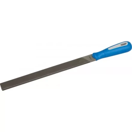 Напильник ЗУБР &quot;ЭКСПЕРТ&quot; плоский, двухкомпонентная рукоятка, № 3, 250мм 1611-25-3 купить в Губкинске