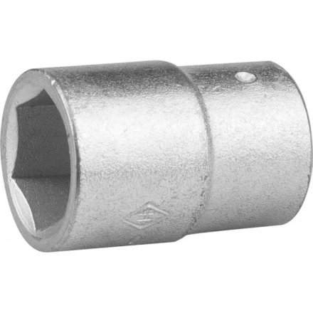 Головка торцовая НИЗ (1/2&quot;), 40Х, шестигранная, оцинкованная, 19мм 2772-19 купить в Губкинске