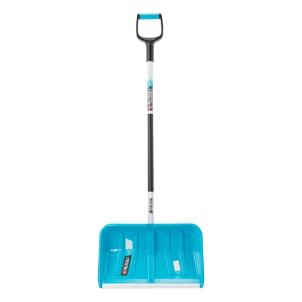 Лопата-скрепер для уборки снега Palisad 61727, полипропилен, 550х340х1450 мм, алюминиевый черенок, ПВХ, LUXE купить в Губкинске