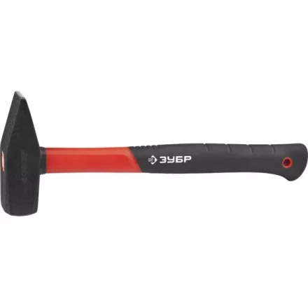 Молоток с фиберглассовой рукояткой, ЗУБР &quot;МАСТЕР&quot; 20020-15, кованый, 1500 г 20020-15 купить в Губкинске