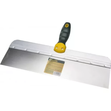 Шпатель KRAFTOOL фасадный с двухкомпонентной ручкой, нержавеющее полотно, 400мм 10036-400 купить в Губкинске