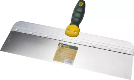 Шпатель KRAFTOOL фасадный с двухкомпонентной ручкой, нержавеющее полотно, 400мм 10036-400 купить в Губкинске