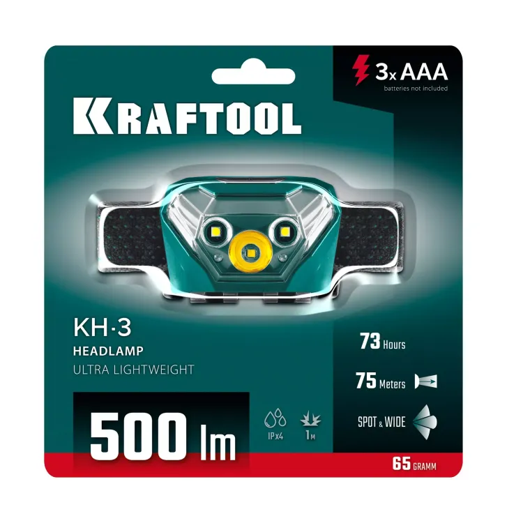 Налобный фонарь KH-3 56456 купить в Губкинске