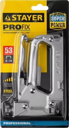 Степлер для скоб &quot;Pro 53&quot; тип 53 (4-14 мм), STAYER Professional 3150_z01 купить в Губкинске