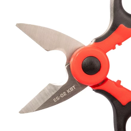 Ножницы электрика универсальные КВТ ES-02 для резки проводов до 6 мм (102358) купить в Губкинске
