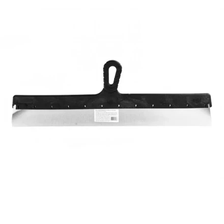 Шпатель фасадный из нержавеющей стали 600 мм пластмассовая ручка 85137 купить в Губкинске