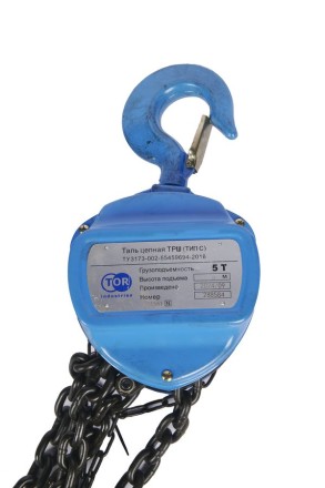Таль ручная шестеренная TOR ТРШ C 5ТХ6M PRO 101561 купить в Губкинске