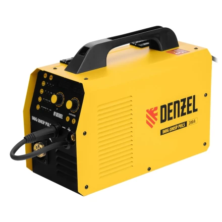 Аппарат инвертор. полуавтомат. cварки IMIG-200SP Pulse, 200 А, ПВ 60%, катушка 5 кг// Denzel 94362 купить в Губкинске
