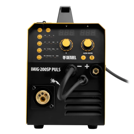 Аппарат инвертор. полуавтомат. cварки IMIG-200SP Pulse, 200 А, ПВ 60%, катушка 5 кг// Denzel 94362 купить в Губкинске