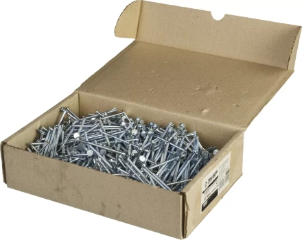 Гвозди ЗУБР &quot;МАСТЕР&quot; ершеные с плоской головкой оцинкованные чертеж №7811-7038, 4,2х90мм, 5кг 305200-42-090 купить в Губкинске