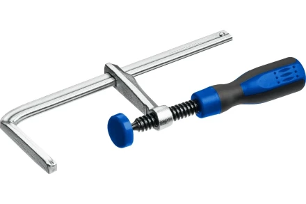 Струбцина универсальная для направляющей шины цельнокованая 60х160мм 32333 купить в Губкинске