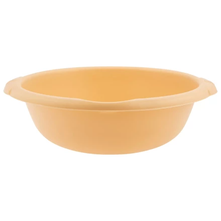 Таз пластмассовый круглый 18 л,бежевый, Home Palisad 929835 купить в Губкинске