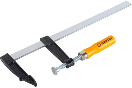 Струбцина Вихрь F-образная 300х80 мм 73/9/5/2 купить в Губкинске