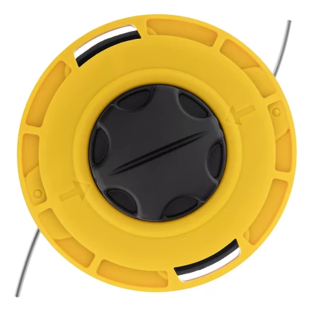 Катушка триммер. полуавтомат. легкая заправка гайка М10 М10 М8, лев.,шаг 1,0 1,25мм// Denzel 96392 купить в Губкинске