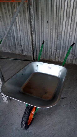 Тачка садовая грузоподъемность 90 кг объем 65 л 689843 купить в Губкинске