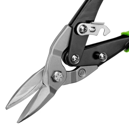 Ножницы по металлу, Сибртех 250 мм, прямой рез, сталь С55, двухкомпонентные рукоятки, 78336 купить в Губкинске