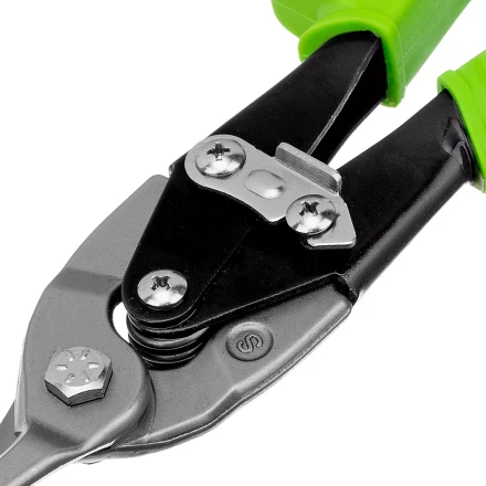 Ножницы по металлу, Сибртех 250 мм, прямой рез, сталь С55, двухкомпонентные рукоятки, 78336 купить в Губкинске