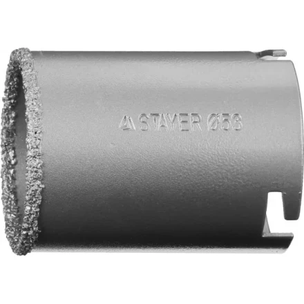 Коронка STAYER &quot;PROFESSIONAL&quot; кольцевая с карбидно-вольфрамовой крошкой, d=53мм 33345-53 купить в Губкинске