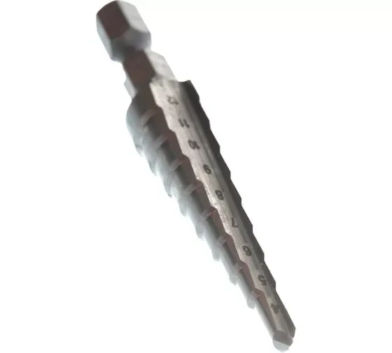 Сверло ступенчатое HSS с прямым желобком, 4-12x65, 1/4" (Makita D-40082) купить в Губкинске