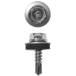 Саморезы ЗУБР "ПРОФЕССИОНАЛ" оцинков., для крепл. кров. матер. к металл. констр., 5.5x32мм, 350шт 4-300315-55-032