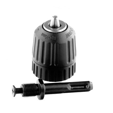 Патрон для дрели БЗП 1-10 мм 1/2 адаптер SDS Plus Сибртех 168087 купить в Губкинске