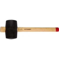 Киянка ЗУБР "МАСТЕР" резиновая с деревянной ручкой, 0,68кг 2050-75_z01