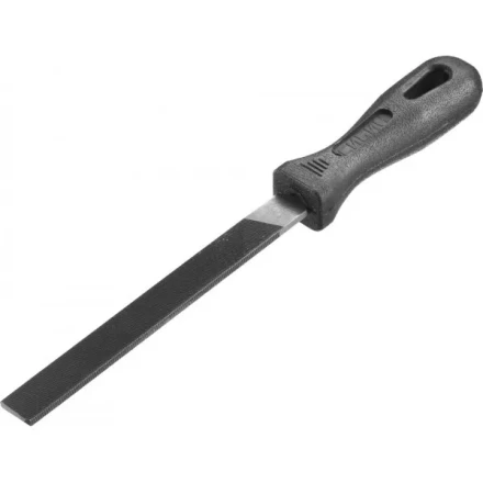 Напильник СИБИН плоский с пластиковой рукояткой, 150мм 16701-15 купить в Губкинске