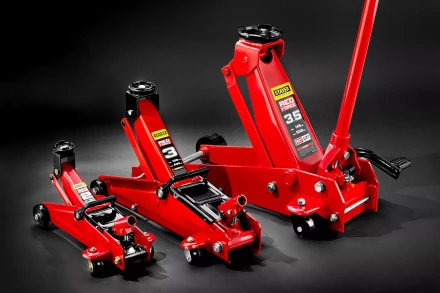 Домкрат гидравлический подкатной &quot;RED FORCE&quot;, 2т, 125-320мм, STAYER 43152-2 43152-2 купить в Губкинске