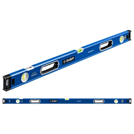 ЗУБР ЭКСПЕРТ, 1500 мм, с зеркальным глазком, уровень с усиленным профилем, Профессионал (34570-150) купить в Губкинске