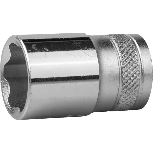 Торцовая головка KRAFTOOL "INDUSTRIE QUALITAT", Cr-V, SUPER-LOCK, хромосатинированная, 1/2", 17 мм 27801-17_z01 купить в Губкинске
