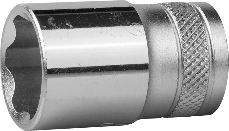 Торцовая головка KRAFTOOL "INDUSTRIE QUALITAT", Cr-V, SUPER-LOCK, хромосатинированная, 1/2", 17 мм 27801-17_z01 купить в Губкинске