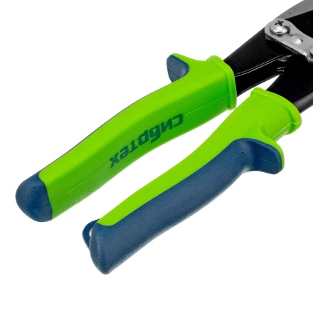 Ножницы по металлу Сибртех, 250 мм, правый рез, сталь С55, двухкомпонентные рукоятки, 78337 купить в Губкинске