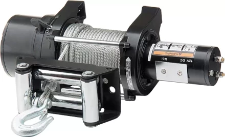 Лебедка автомобильная электрическая 3.6 т 12 В  DENZEL 520455 купить в Губкинске
