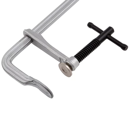 Струбцина F-образная Denzel 20467, 80x400мм, кованая купить в Губкинске