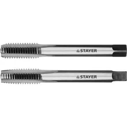 Комплект метчиков STAYER &quot;MASTER&quot;, сталь 9ХС, М10х1,5, 2 шт 28025-10-1.5-H2 купить в Губкинске