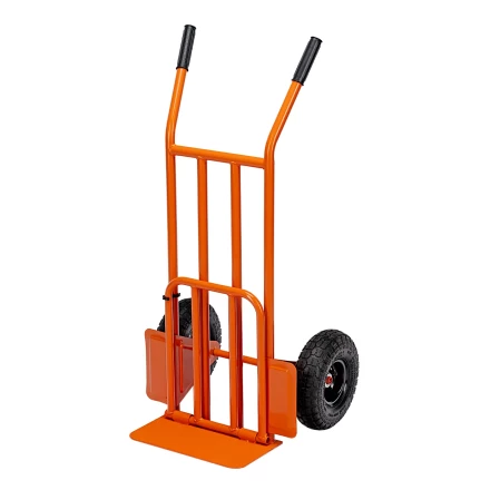 Тележка ручная 2-х колесная Сибртех 69301, облегченная, г/п 150кг, откидная платформа 430х355мм купить в Губкинске