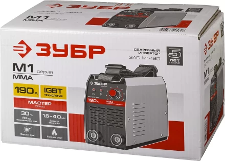 Сварочный инвертор ММА ЗАС-М1-190 серия МАСТЕР купить в Губкинске