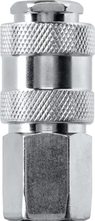 Переходник KRAFTOOL EXPERT QUALITAT для пневмоинструмента, резьба 1/4 мама- быстросъемное соединение мама 06593-1/4 купить в Губкинске